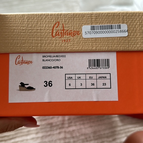 Castaner Bromelia Canvas Wedge Sandals - Picture 6 of 6